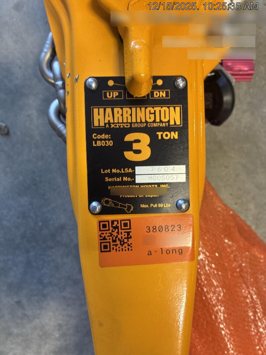 2023 HARRINGTON L5LB030-20