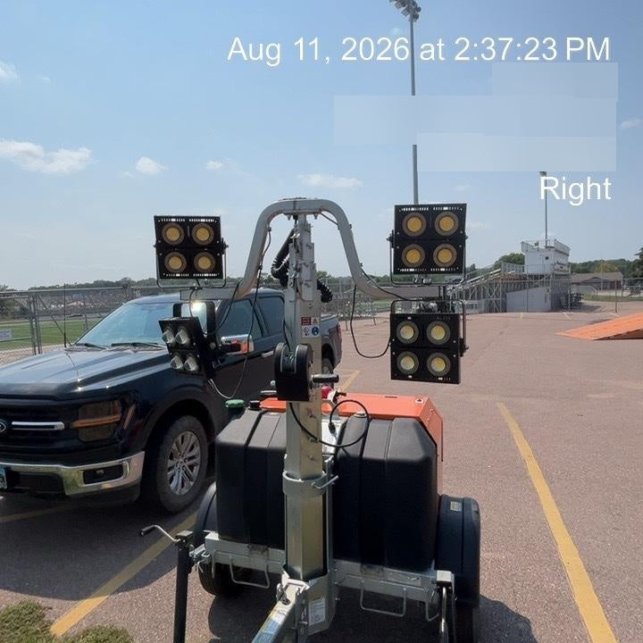 2024 Wanco WLTT-4MM4K Diesel, Deep Sea Controller, Shore Power Plug, Auto Start, (4) 350W LED Floodlights, 4kW Generator, 60 Gal Fuel Tank, 2" Ball, T3