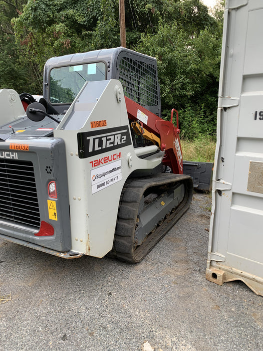 2020 Takeuchi TL12R2-CRR Cab/Heat/Air, Hydraulic QC, Ride Control