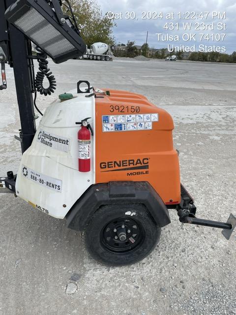 2024 Generac MLT2 Diesel, Flex Switch 120V Input, Powerzone Controller, 
(4) 320W LED Lights, 4kW Generator, 39.9 Gal Fuel Tank, 2" Ball, T3