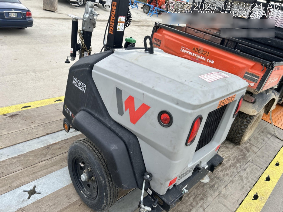 2024 Wacker Neuson LTT4 Diesel, Kohler KDW702, Deep Sea Controller, Auto Start, LED 320W, Bypass Outlet, T3