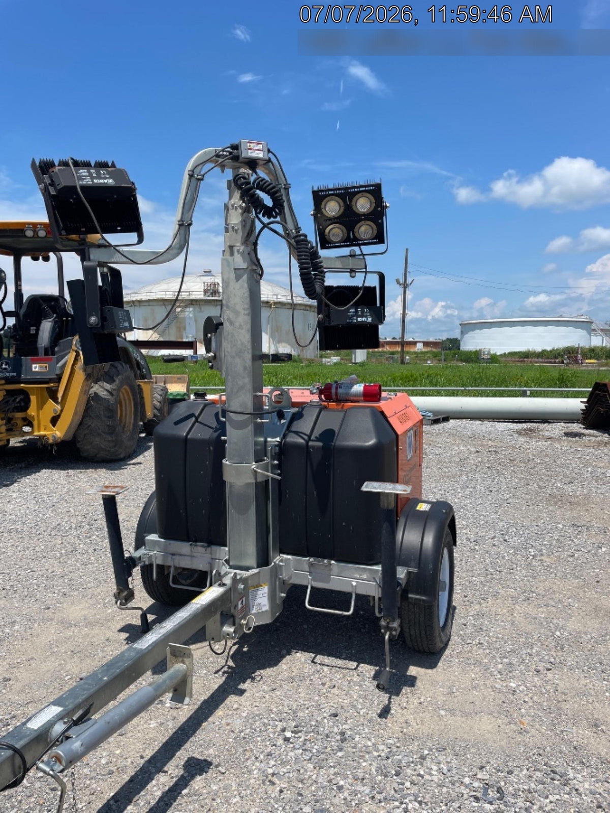 2024 Wanco WLTT-4MM4K Diesel, Deep Sea Controller, Shore Power Plug, Auto Start, (4) 350W LED Floodlights, 4kW Generator, 60 Gal Fuel Tank, 2" Ball, T3