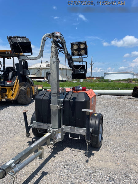2024 Wanco WLTT-4MM4K Diesel, Deep Sea Controller, Shore Power Plug, Auto Start, (4) 350W LED Floodlights, 4kW Generator, 60 Gal Fuel Tank, 2" Ball, T3