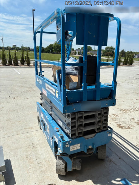 2019 Genie GS-1930 Fixed rails with chain Entry