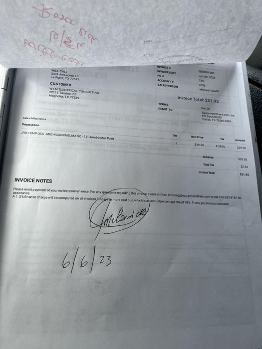 2021 MICHIGAN PNEUMATIC MP-133-ORANGE-NEP-SB