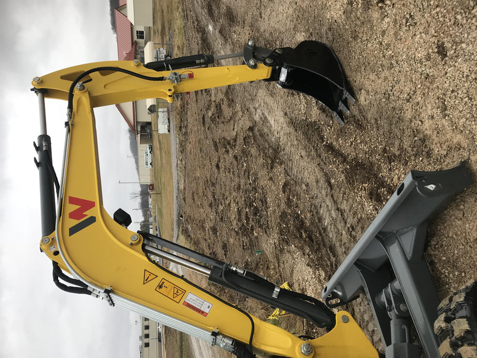 2019 Wacker Neuson EZ36 EZ36-MX, Track, Long, Cab w/QH Coupler, 12"/18"/24" QH HD Buckets