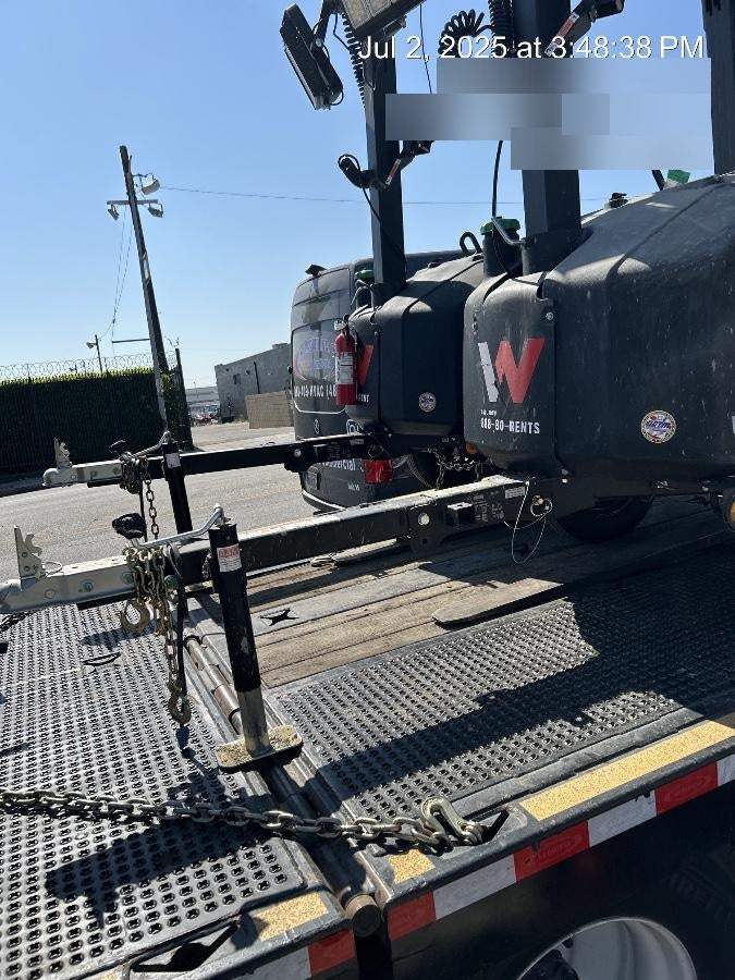 2024 Wacker Neuson LTT4 Diesel, Kohler KDW702, Deep Sea Controller, Auto Start, LED 320W, Bypass Outlet, T3