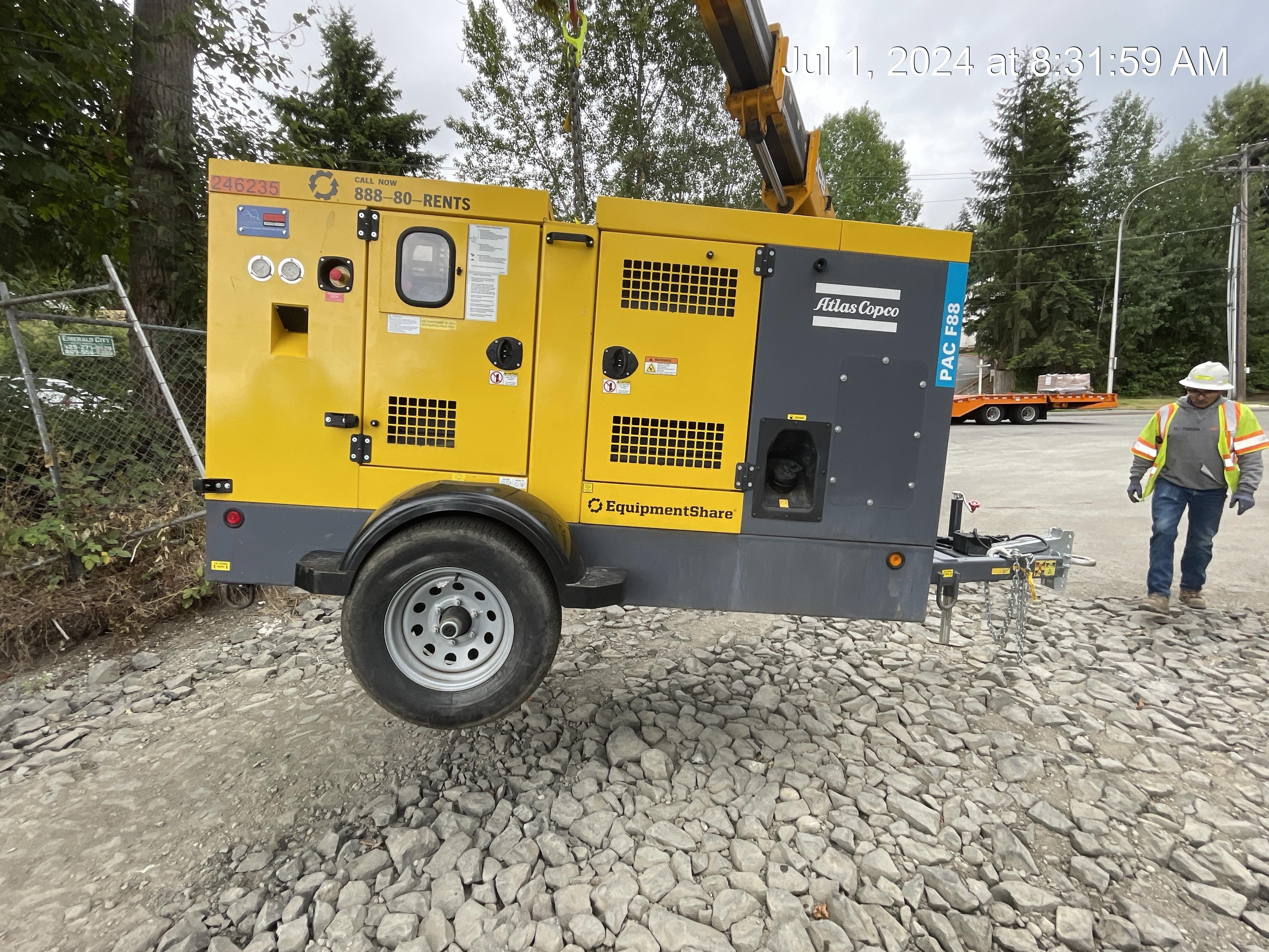2022 ATLAS COPCO PAC F88 PD-S