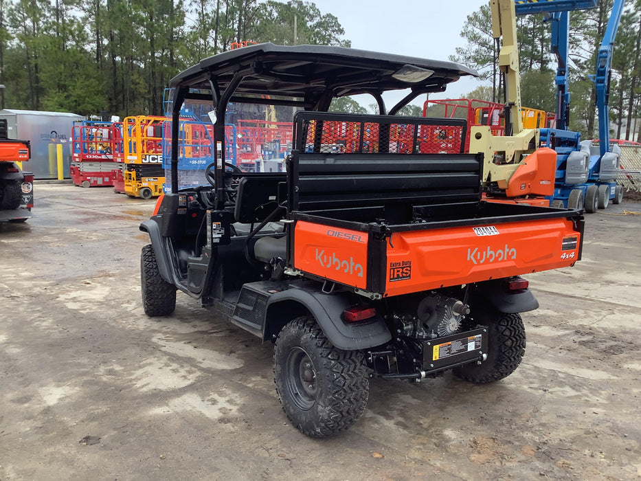 2022 Kubota RTV-X1140W-H Plastic Canopy, Windshield Acrylic Clear, LED Strobe Light, Wire Harness Kit, Back up Alarm
