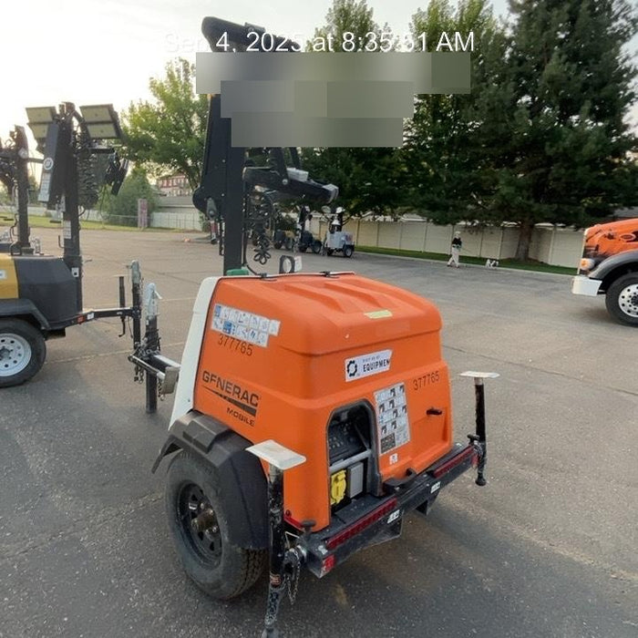 2023 Generac MLT2 Diesel, Flex Switch 120V Input, Powerzone Controller, 
(4) 320W LED Lights, 4kW Generator, 39.9 Gal Fuel Tank, 2" Ball, T3