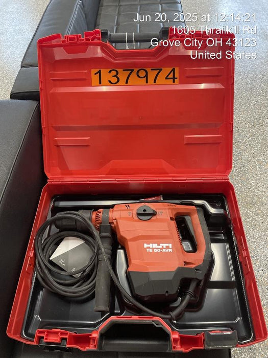 2021 HILTI TE 50-AVR