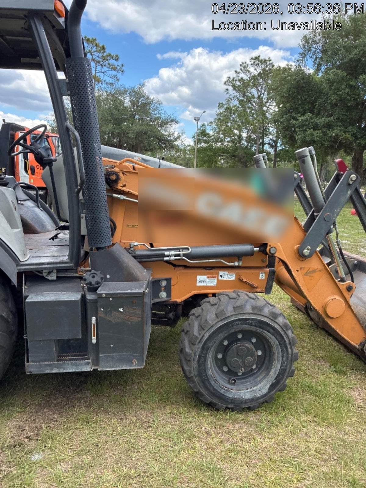 2018 Case 580N STANDARD HOE, ROPS, PILOT CONTROLS, AUX HYD