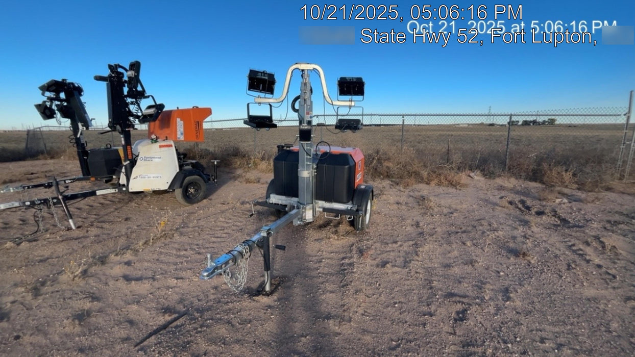 2024 Wanco WLTT-4MM4K Diesel, Deep Sea Controller, Shore Power Plug, Auto Start, (4) 350W LED Floodlights, 4kW Generator, 60 Gal Fuel Tank, 2" Ball, T3