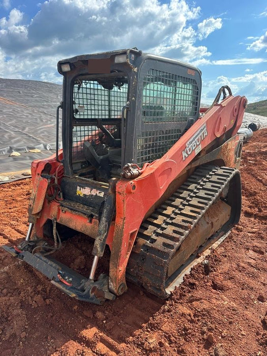 2019 Kubota SVL95-2S Cab/Heat/Air, Standard Tracks, Standard Flow w/Manual QC, 80" HD Tooth Bucket