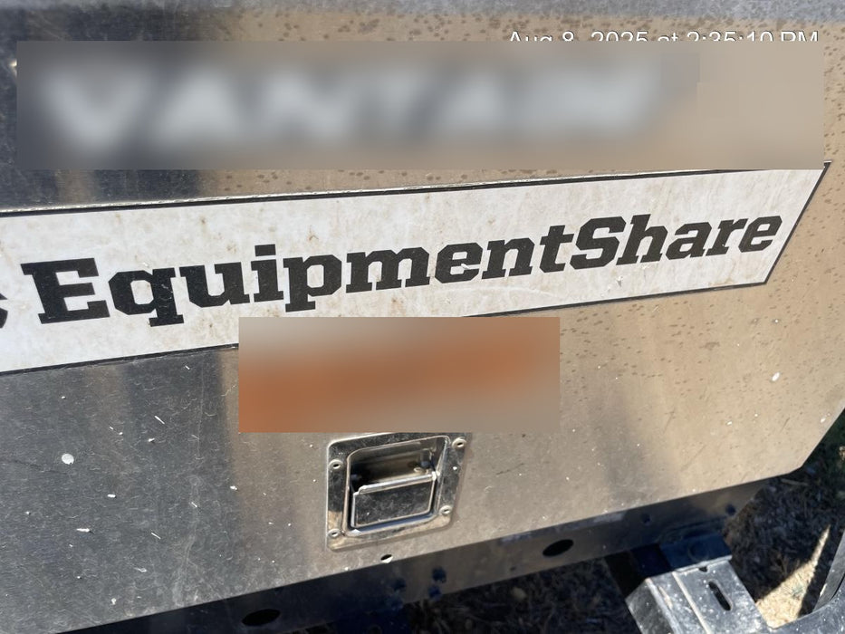 2019 Lincoln Electric Vantage 322 Welder Ready-Pak 3, Two wheel trailer, Fender and Light kit, Cable Rack