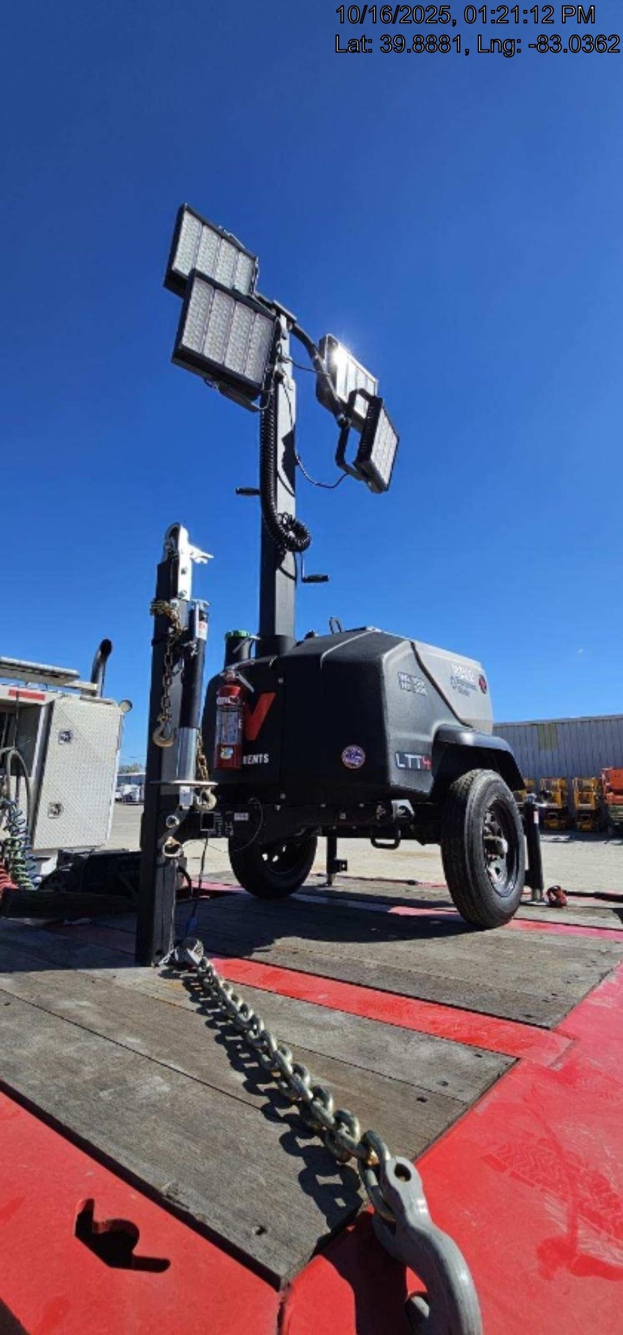 2024 Wacker Neuson LTT4 Diesel, Kohler KDW702, Deep Sea Controller, Auto Start, LED 320W, Bypass Outlet, T3