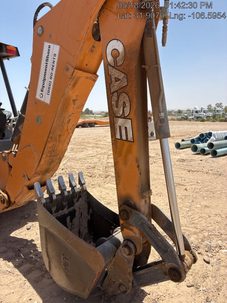 2019 Case 580N EP Canopy, 4WD, GP Front Bucket, Standard Stick, 2-Way Aux Hydraulics, ISO Controls