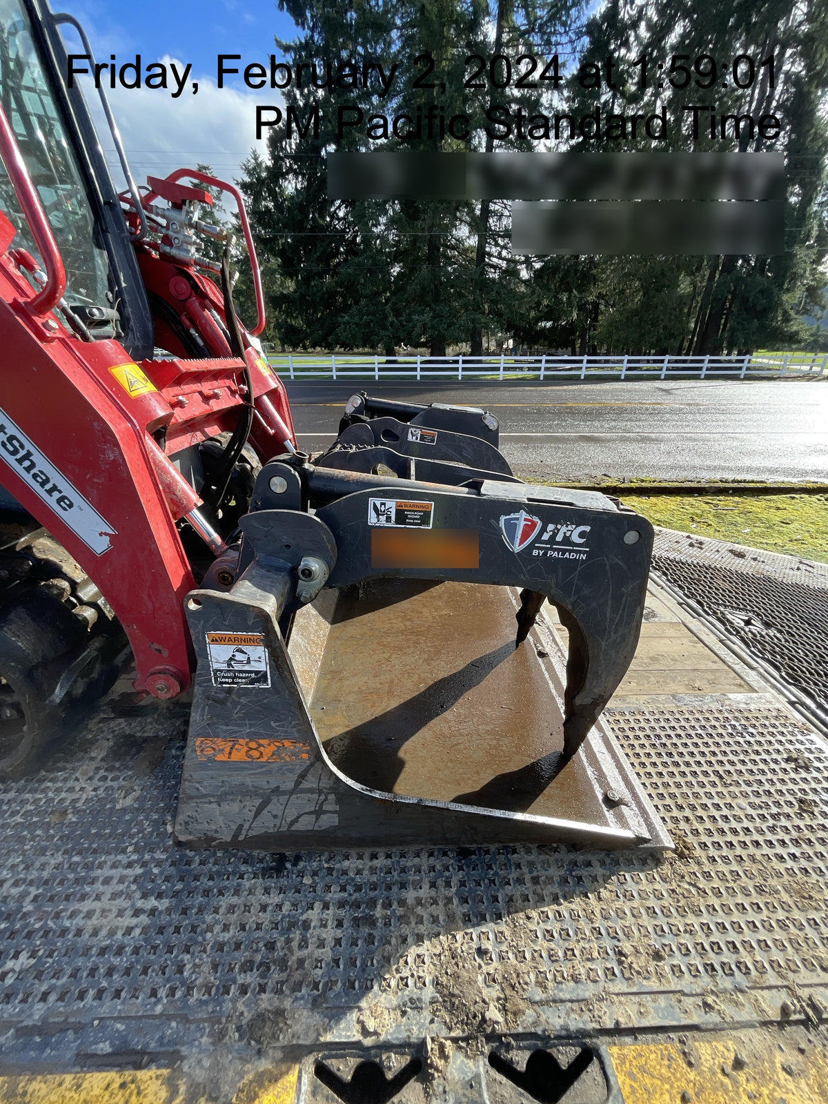 2020 PALADIN UTILITY GRAPPLE 11876-0022