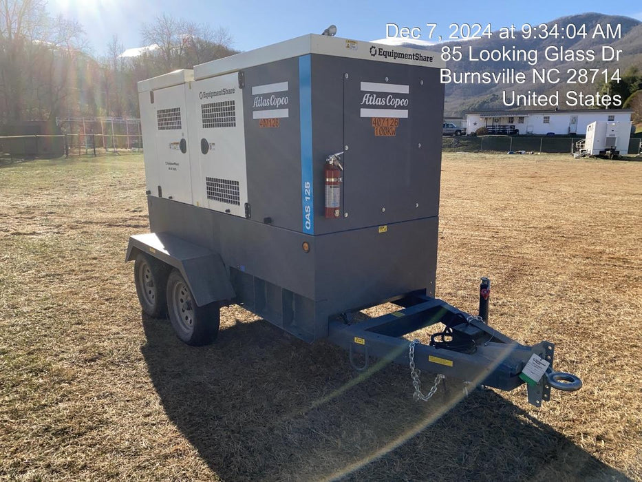 2024 ATLAS COPCO QAS 125