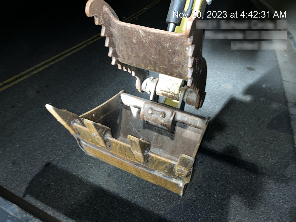2021 TAG MANUFACTURING 24" Bucket - Mini Excavator 5,000 - 14,000 Lbs