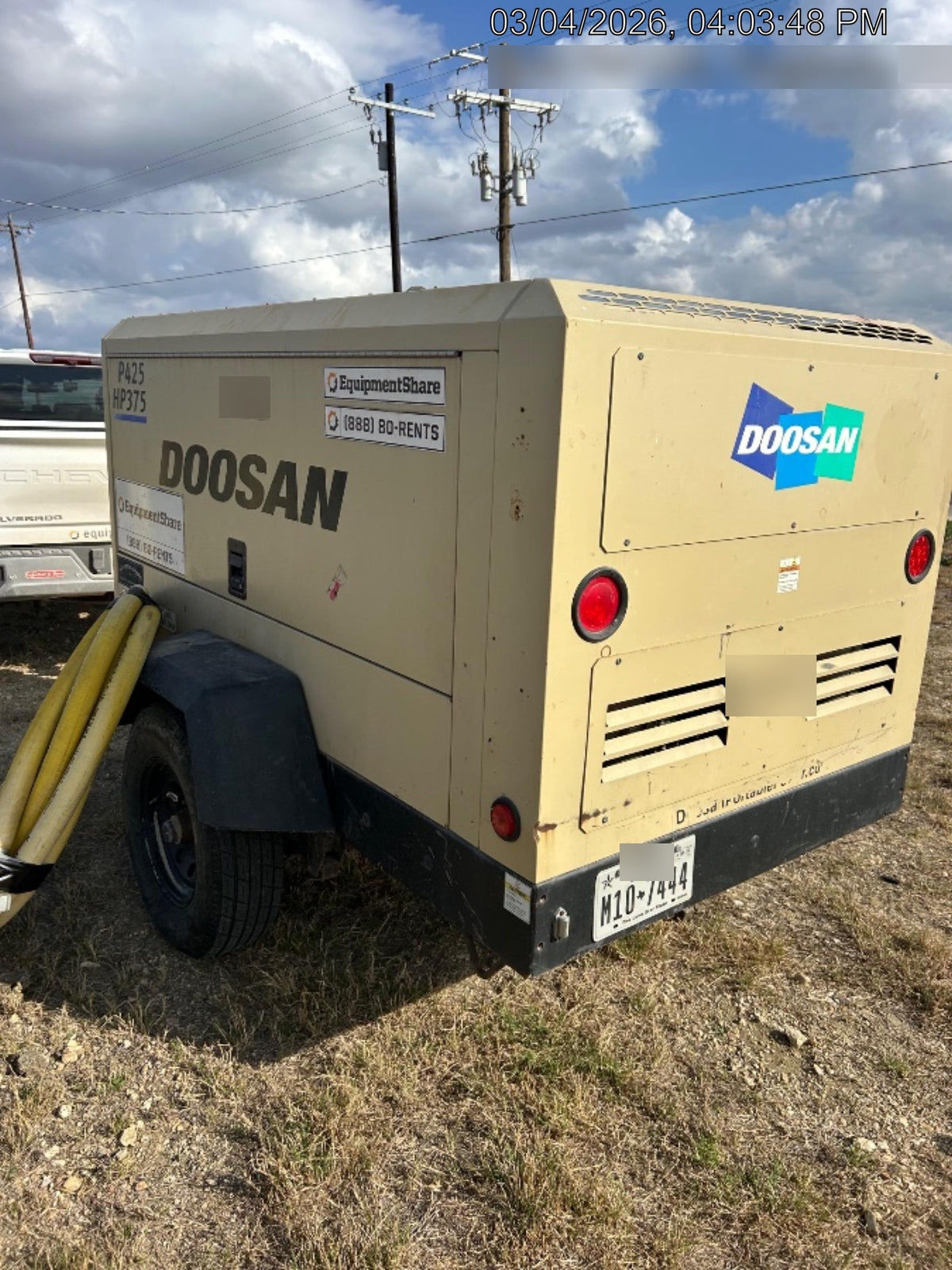 2019 DOOSAN P425/HP375WCU-T4F