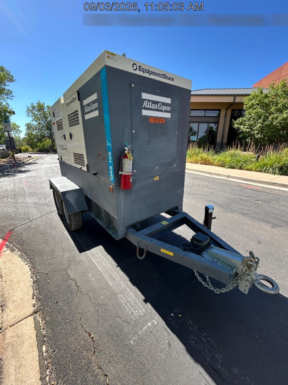 2021 ATLAS COPCO QAS 125