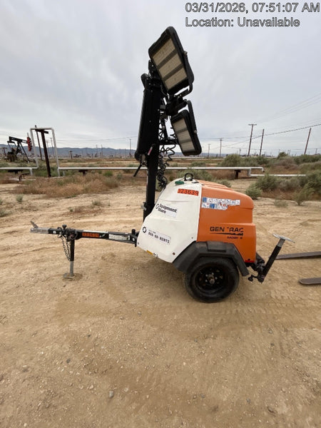 2023 Generac MLT2 Diesel, Flex Switch 120V Input, Powerzone Controller, (4) 320W LED Lights, 4kW Generator, 39.9 Gal Fuel Tank, 2" Ball, T3