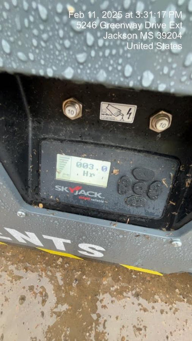 2024 Skyjack SJ3219 Electric Drive, Sld NM Tires, DBcns, RFRails, Power to Platform, T3 + Access Control