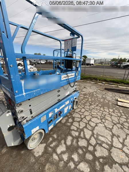 2020 Genie GS-1930 Solid Non Marking Tires, Beacon, Folding rails with half height swing gate