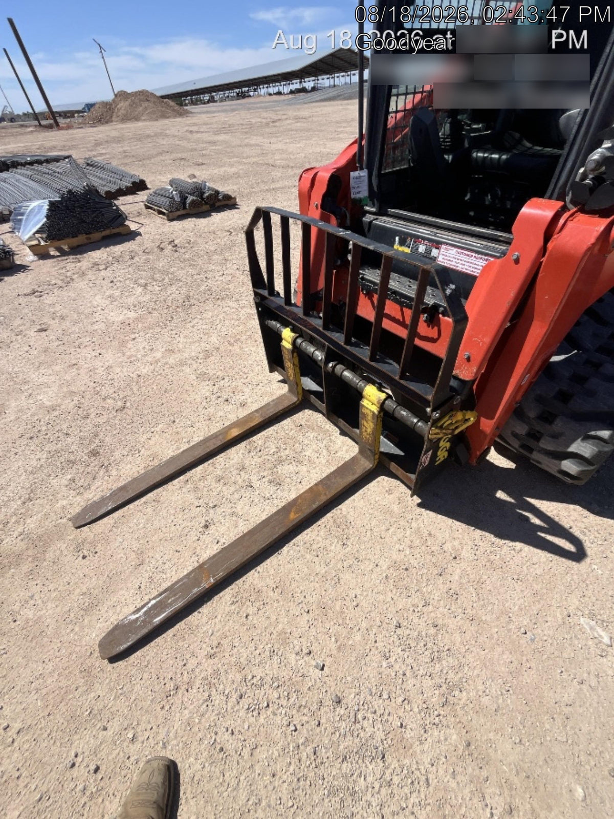 2022 DIGGA 48" Pallet Forks - Digga