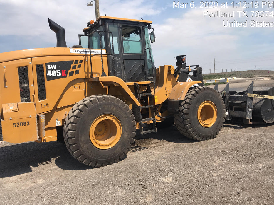 2019 Sany SW405K Standard, JRB Hydraulic QC, 4yrd Bucket, Standard Carriage, 72" Tines - SW405-00A