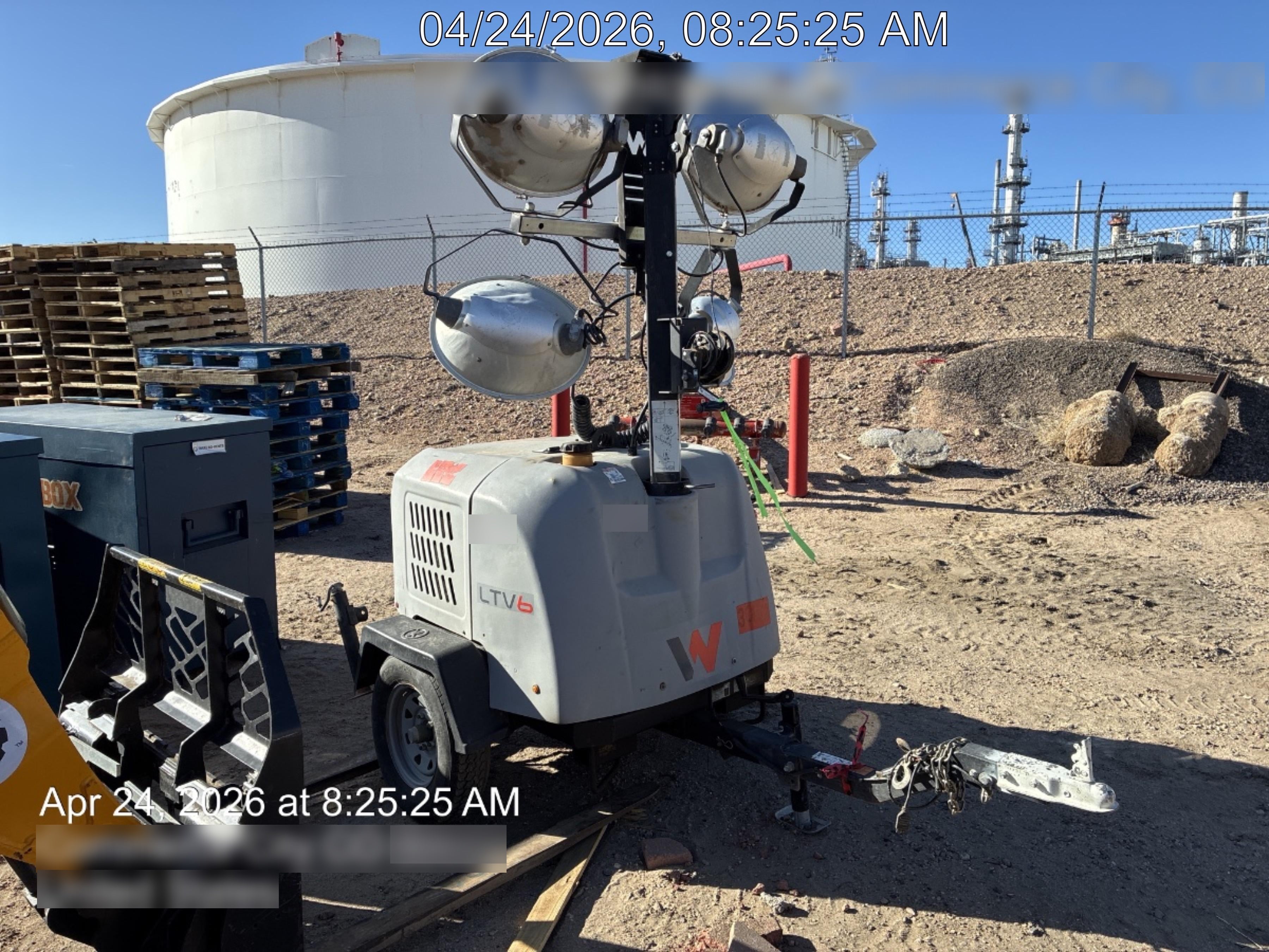 2019 Wacker Neuson LTV6L-MH Standard Options, ES Track Hardware, Fuel Level Sensor