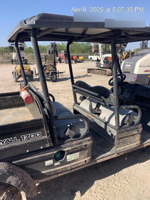 2022 Club Car CA1700D Canopy, Diesel, 4 Passenger