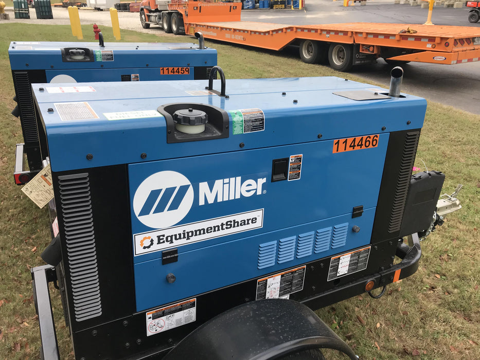 2020 Miller Electric BIG BLUE 400 Trailer Mounted Welder