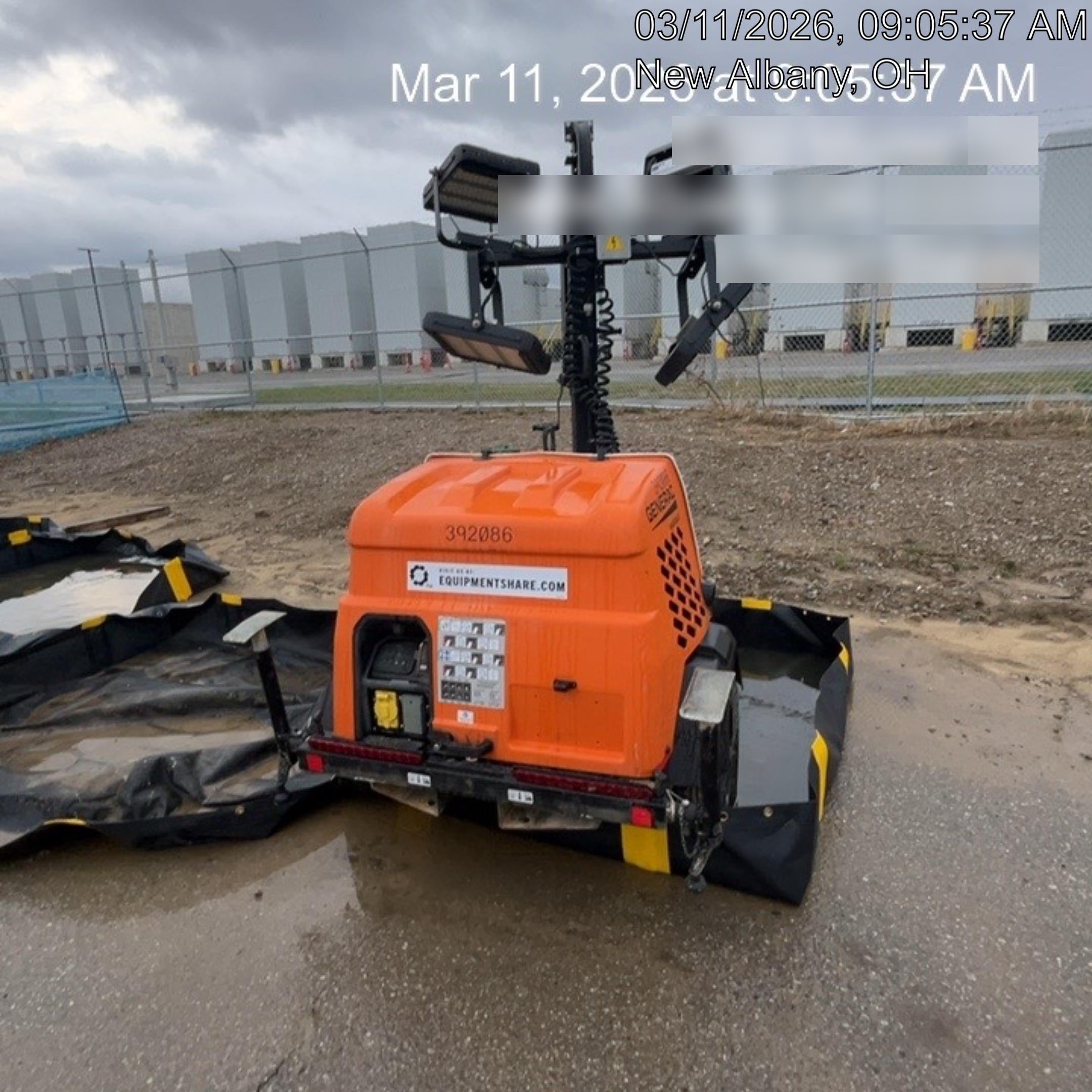 2024 Generac MLT2 Diesel, Flex Switch 120V Input, Powerzone Controller, 
(4) 320W LED Lights, 4kW Generator, 39.9 Gal Fuel Tank, 2" Ball, T3