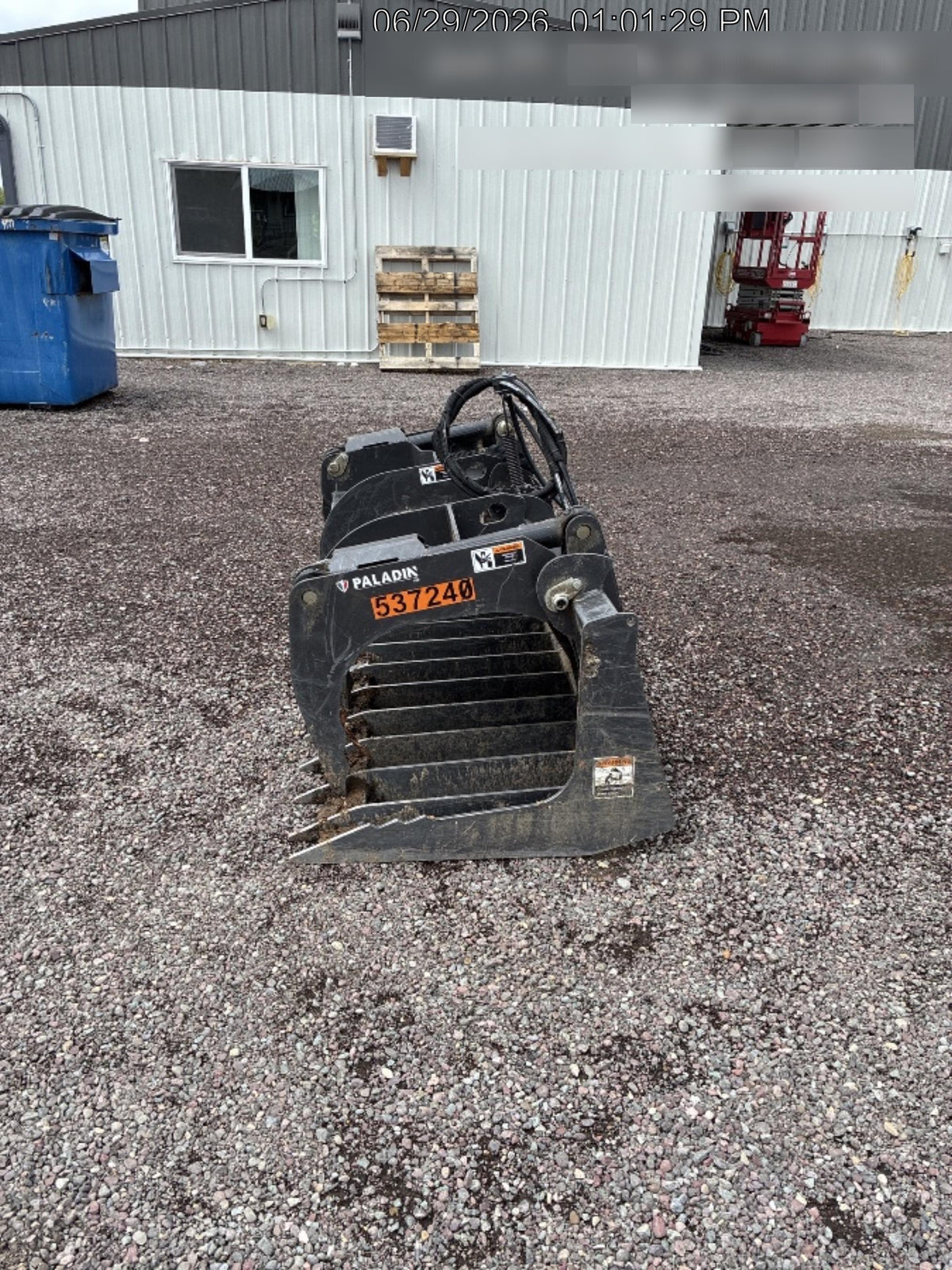 2025 PALADIN 72" Skeleton Grapple Bucket - Paladin