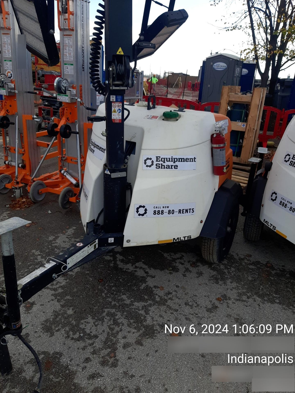 2023 Generac MLT2 Diesel, Flex Switch 120V Input, Powerzone Controller, (4) 320W LED Lights, 4kW Generator, 39.9 Gal Fuel Tank, 2" Ball, T3