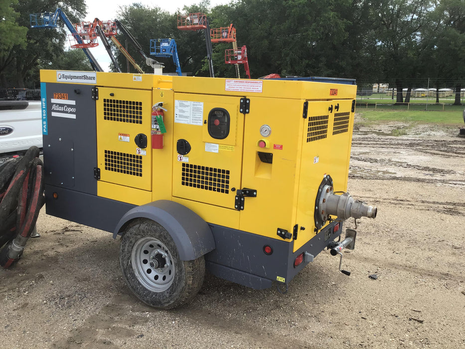 2020 ATLAS COPCO PAS 150 HF CS Enclosed