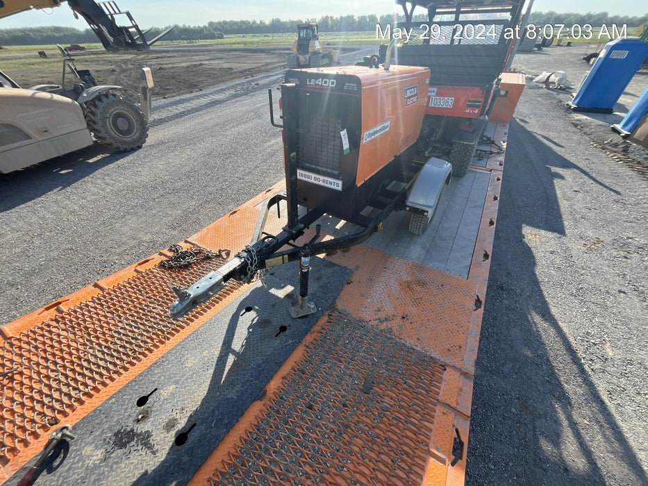 2023 Lincoln Electric LE400 Kubota V1505, Trlr, Cable Rack, Light Kit, ES Decals, T3