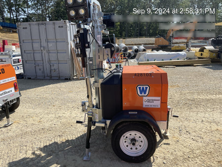 2024 Wanco WLTT-4MM4K Diesel, Deep Sea Controller, Shore Power Plug, Auto Start, (4) 350W LED Floodlights, 4kW Generator, 60 Gal Fuel Tank, 2" Ball, T3
