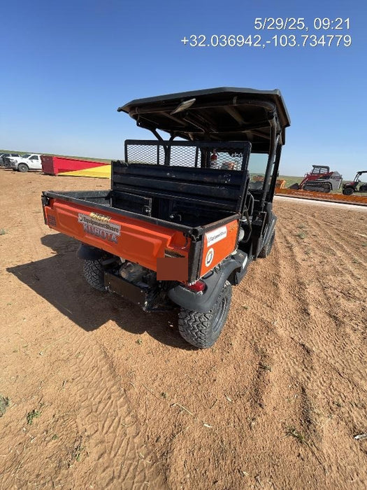 Kubota RTV-X1140W-H Kubota RTVX1140WH 4wd Utility Cart, LED Strobe, Windshield Tempered Glass, Pastic Canopy, Wire Harness Kit, Backup Alarm