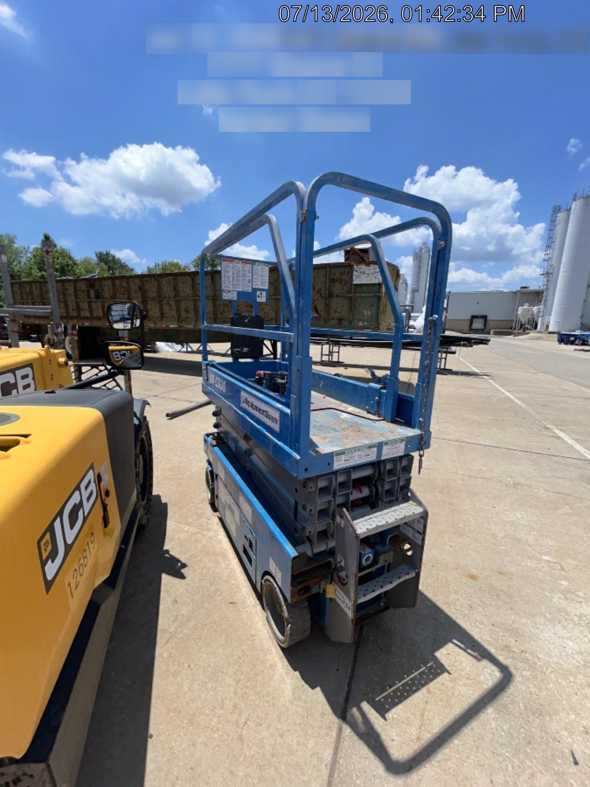 2019 Genie GS-1930 Fixed rails with chain Entry