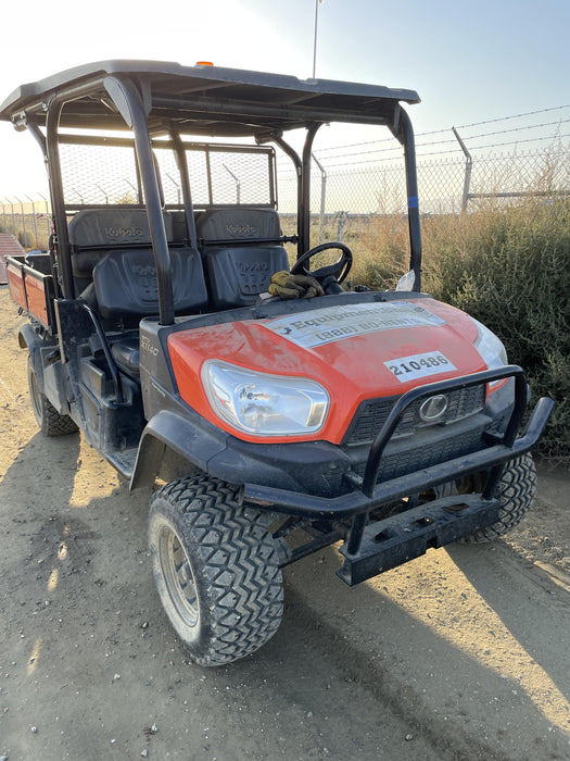 2022 Kubota RTV-X1140W-H Plastic Canopy, Windshield Acrylic Clear, LED Strobe Light, Wire Harness Kit, Back up Alarm