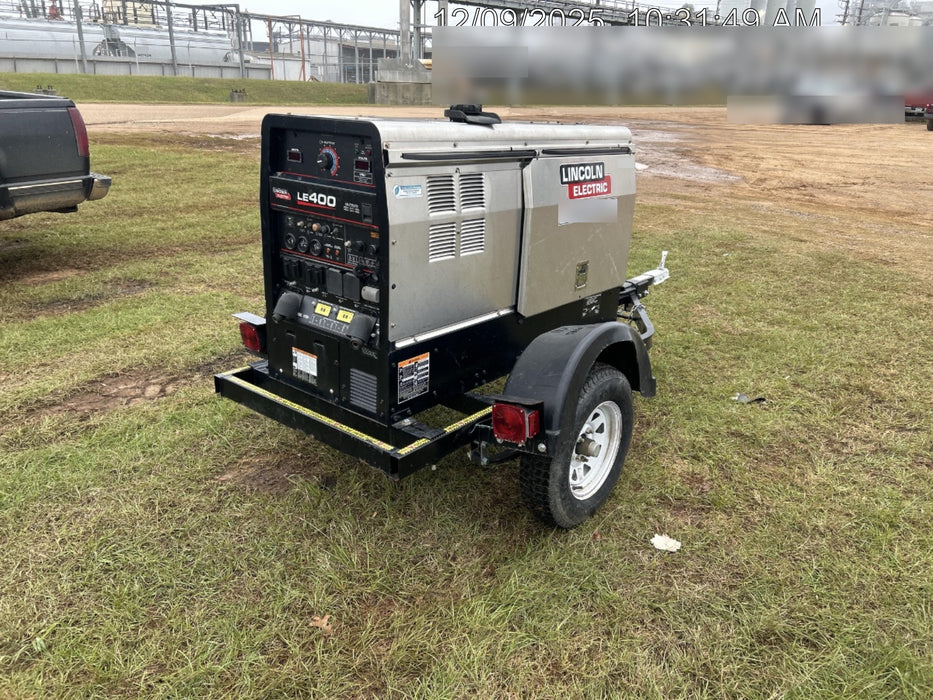 2024 Lincoln Electric LE400 Kubota V1505, Trlr, Cable Rack, Light Kit, ES Decals, T3