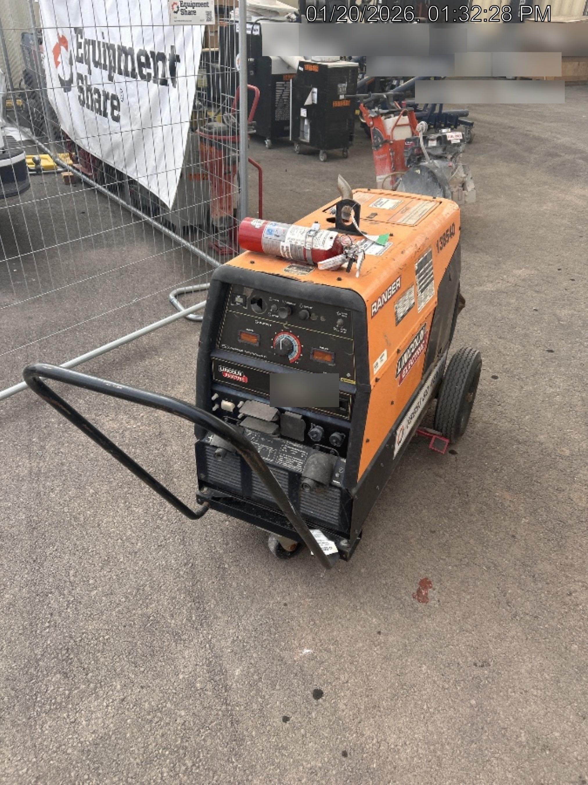 2021 Lincoln Electric Ranger 305 LPG 305 Welder