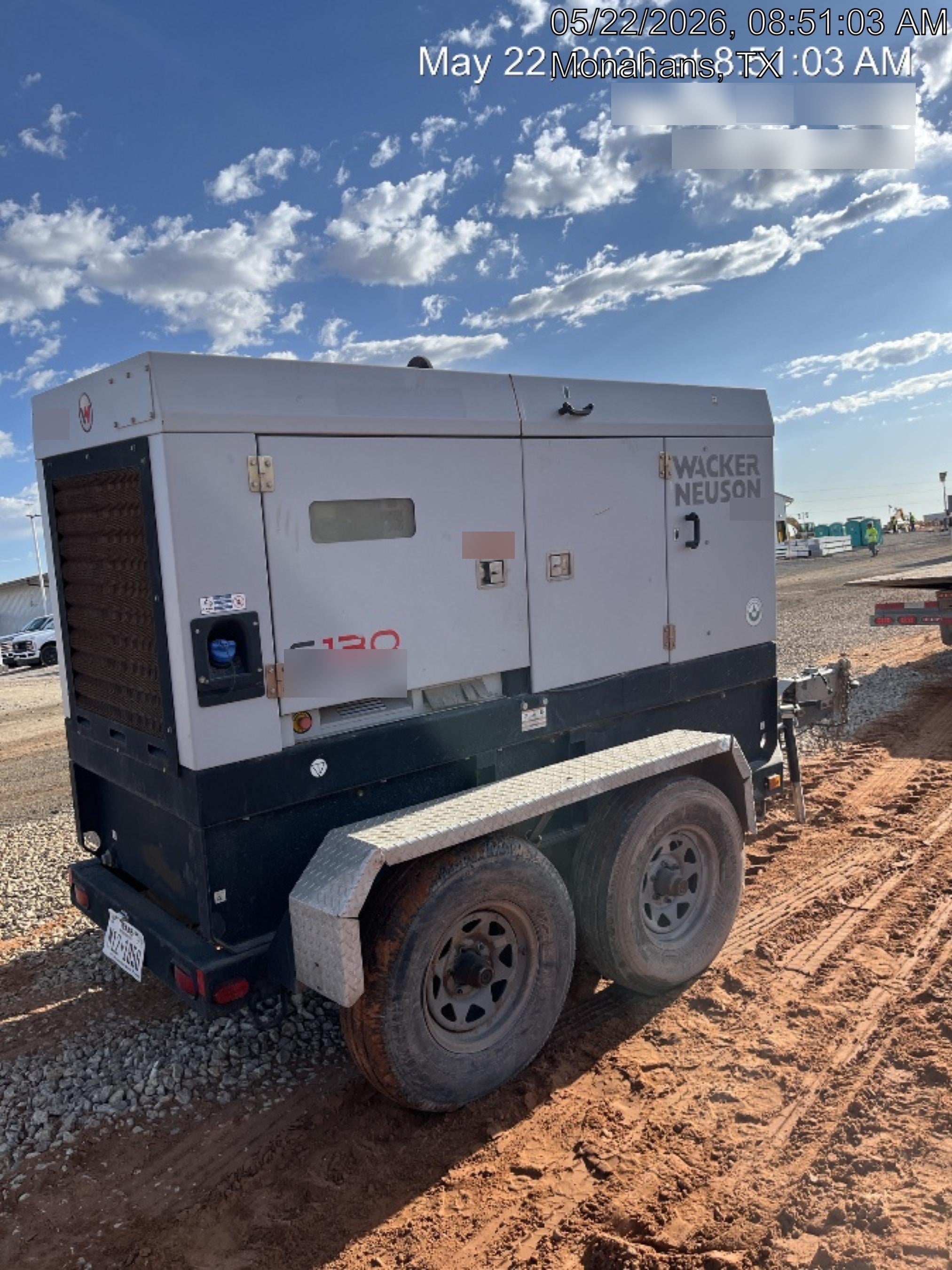 2019 WACKER NEUSON G130