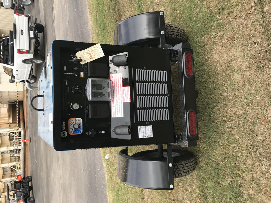 2020 Miller Electric BIG BLUE 400 Trailer Mounted Welder