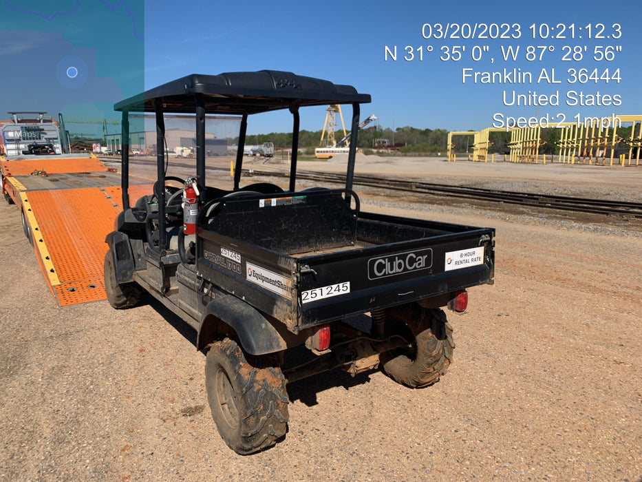 2023 Club Car CA1700D Canopy, Diesel, 4 Passenger