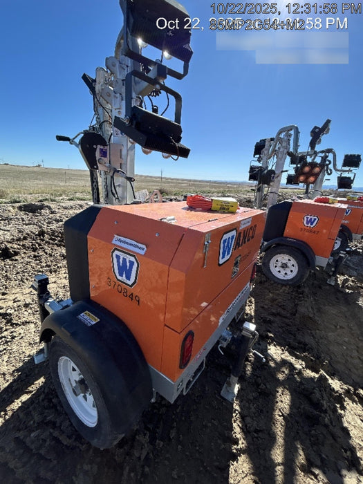 2023 Wanco WLTT-4MM4K Diesel, Deep Sea Controller, Shore Power Plug, Auto Start, (4) 350W LED Floodlights, 4kW Generator, 60 Gal Fuel Tank, 2" Ball, T3