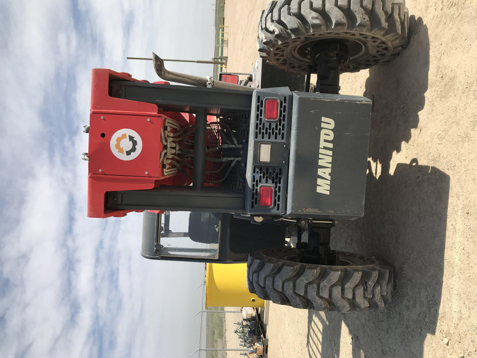 2019 Manitou MTA10055 Manitou MTA10055 - 120 HP T4, Canopy, Worklights/Strobe, Beacon, 66" Carriage, 60" Forks, Solid Tires, Lift Hook, Aux Hydraulics